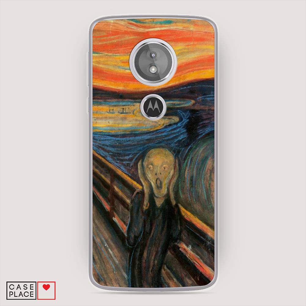 

Чехол Awog на Motorola Moto E5 / Моторола Мото E5 "Крик", Разноцветный, 241050-9