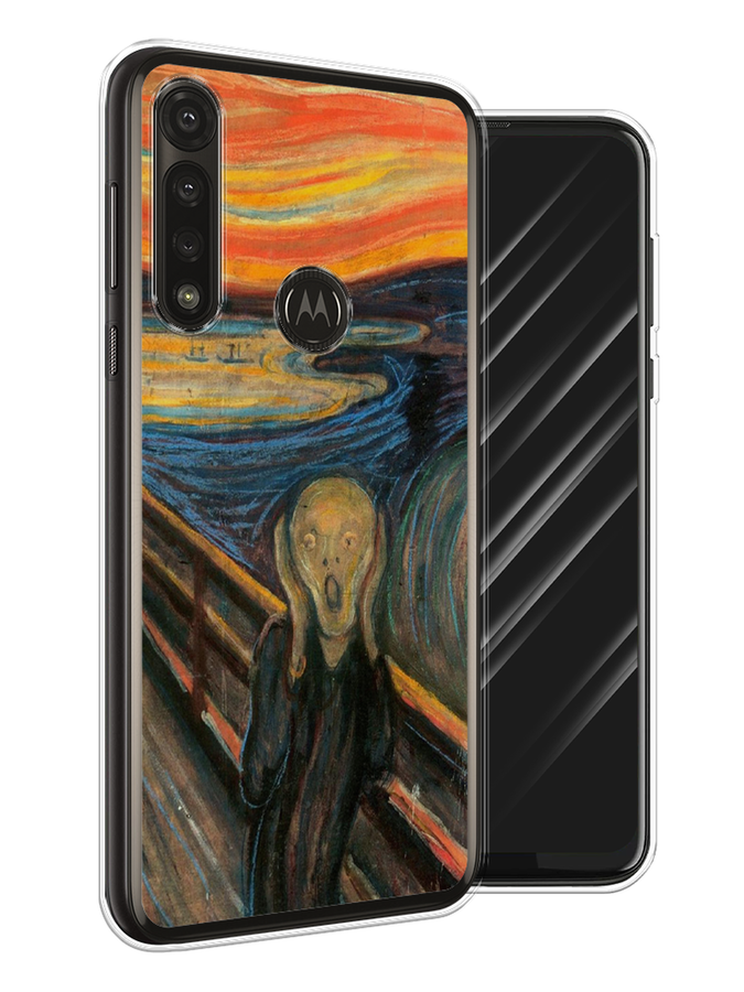 

Чехол Awog на Motorola Moto G Power 2020 "Крик", Разноцветный, 242650-9