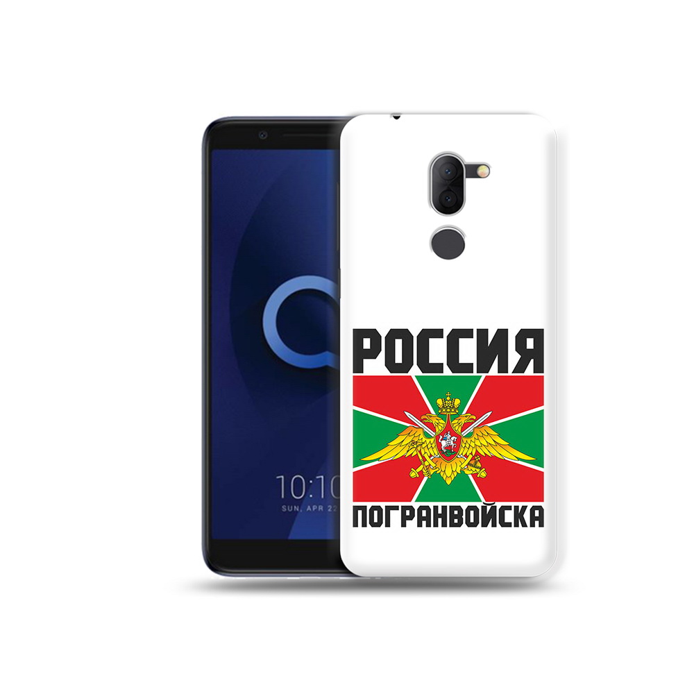 

Чехол MyPads Tocco для Alcatel 3X погранвойска (PT112114.674.548), Прозрачный, Tocco