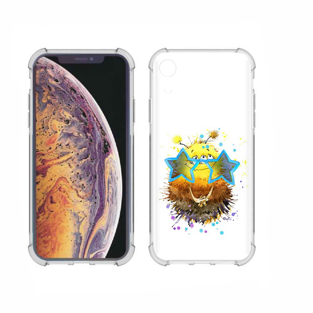 

Чехол MyPads Tocco для Apple iPhone XR Буня, Прозрачный, Tocco