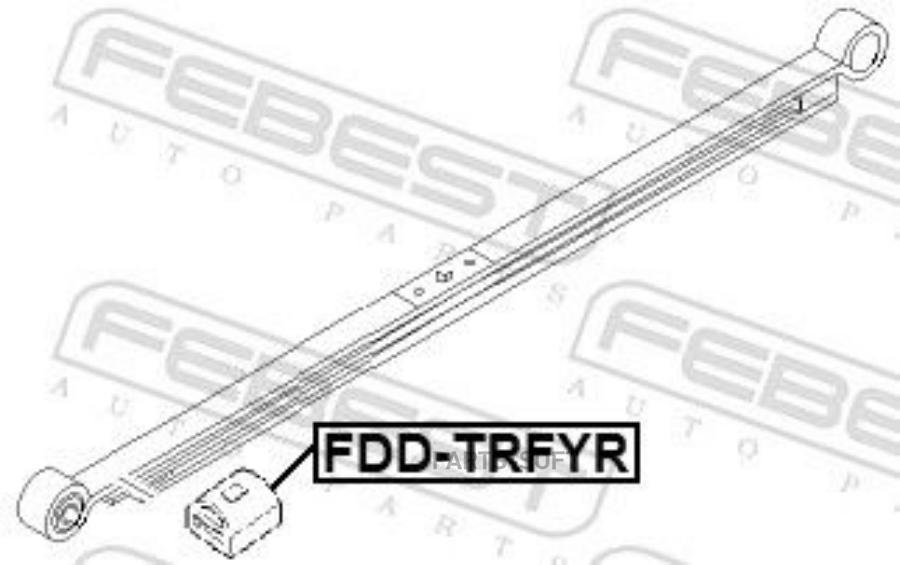 

Отбойник рессоры задний FORD TRANSIT 2006­2014 FDD-TRFYR