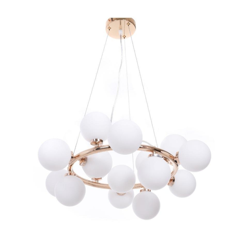 

Подвесная люстра Lumina Deco Marsiada LDP 6033-15 GD, Marsiada