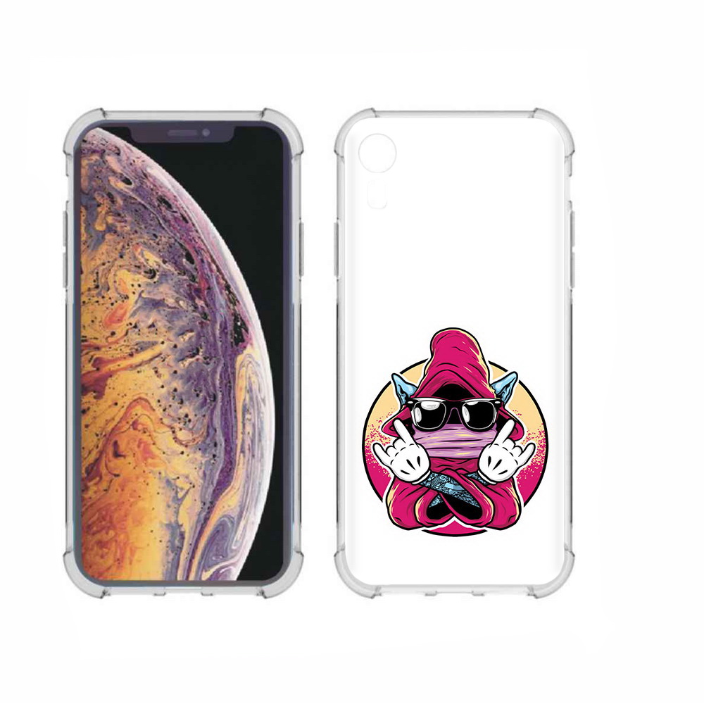 

Чехол MyPads Tocco для Apple iPhone XR йоу, Прозрачный, Tocco