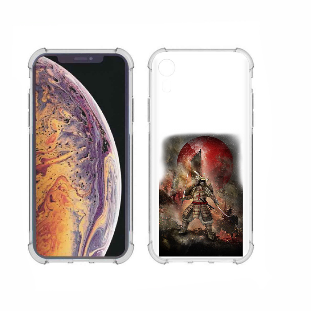 

Чехол MyPads Tocco для Apple iPhone XR китайскийвоин, Прозрачный, Tocco