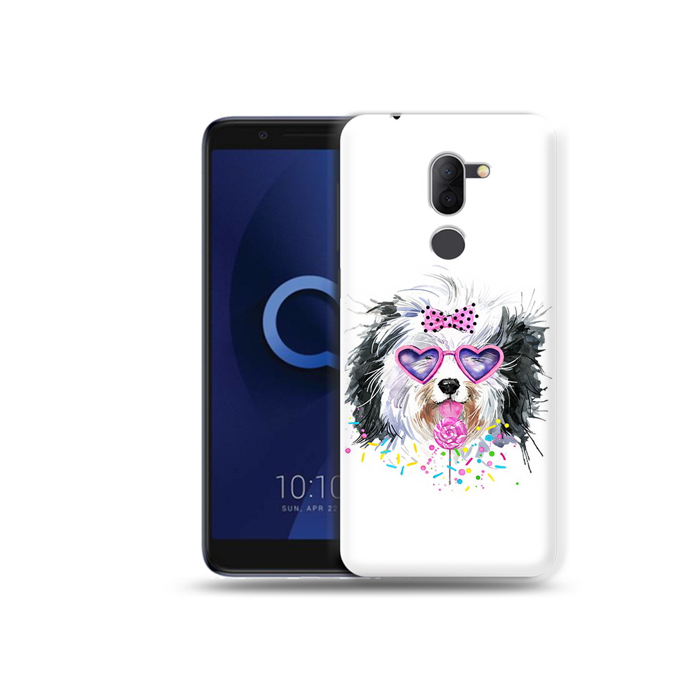 

Чехол MyPads Tocco для Alcatel 3X пушистик (PT112114.674.559), Прозрачный, Tocco