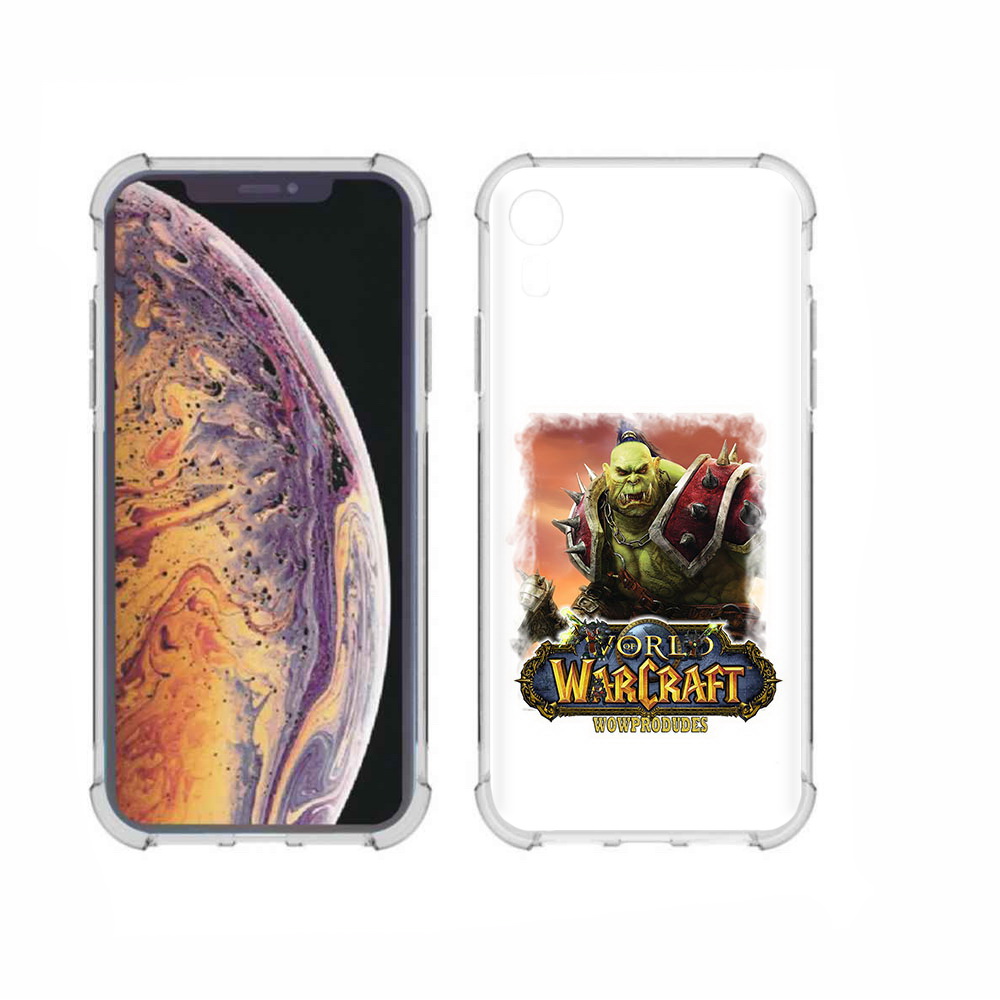 

Чехол MyPads Tocco для Apple iPhone XR Варкрафт, Прозрачный, Tocco