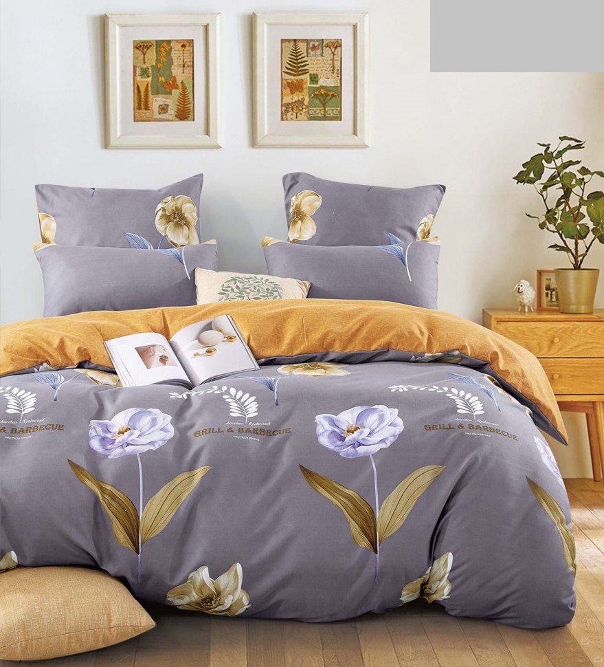 

Комплект постельного белья Candies Коллекция Cotton Luxe Евро В подарок