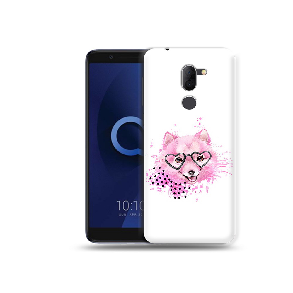 

Чехол MyPads Tocco для Alcatel 3X розовый волченок (PT112114.674.585), Прозрачный, Tocco