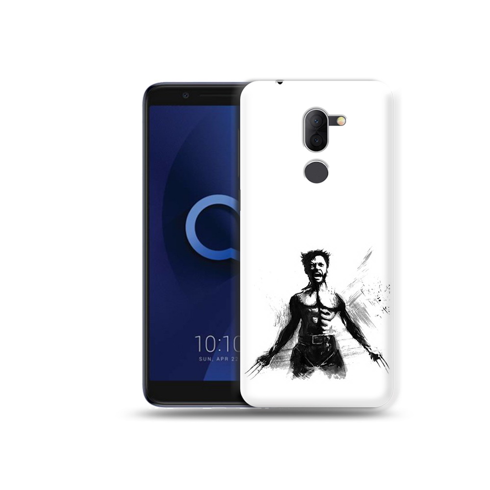 

Чехол MyPads Tocco для Alcatel 3X росомаха (PT112114.674.587), Прозрачный, Tocco