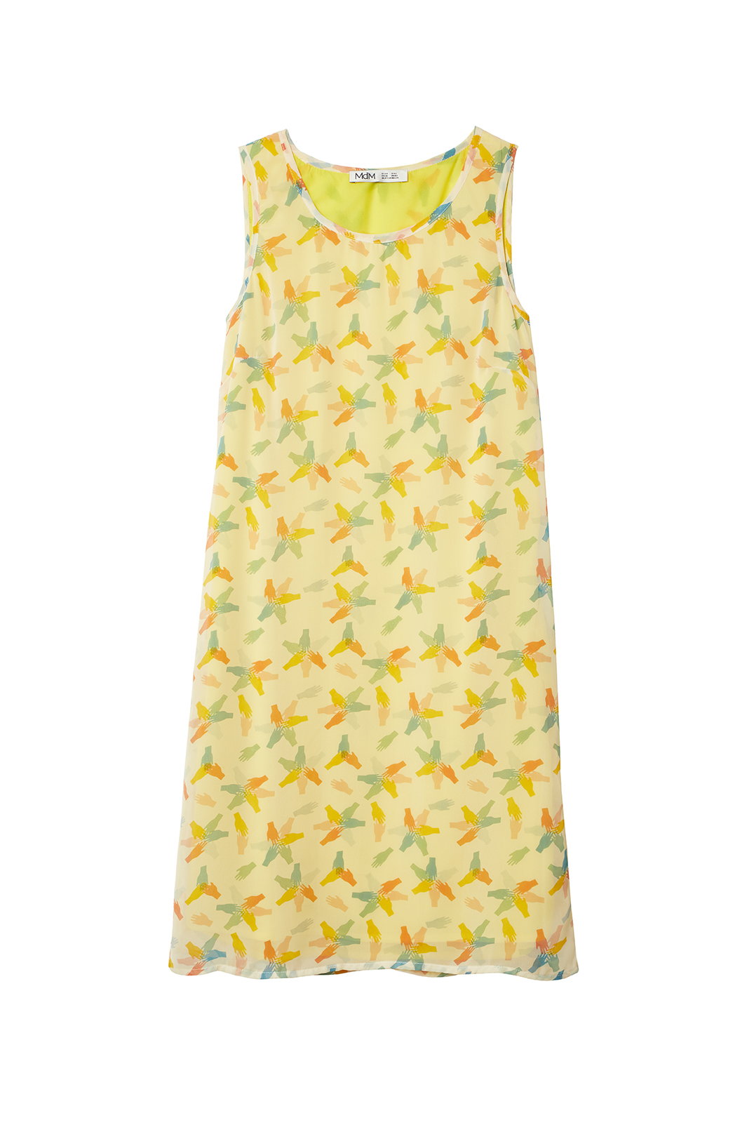 Платье женское MdM 27505712 разноцветное 44 RU 1074₽