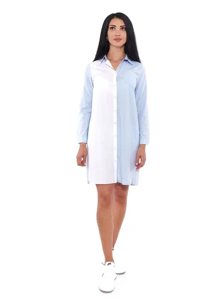 

Платье женское Casual Wear Fast голубое 44 RU, Fast