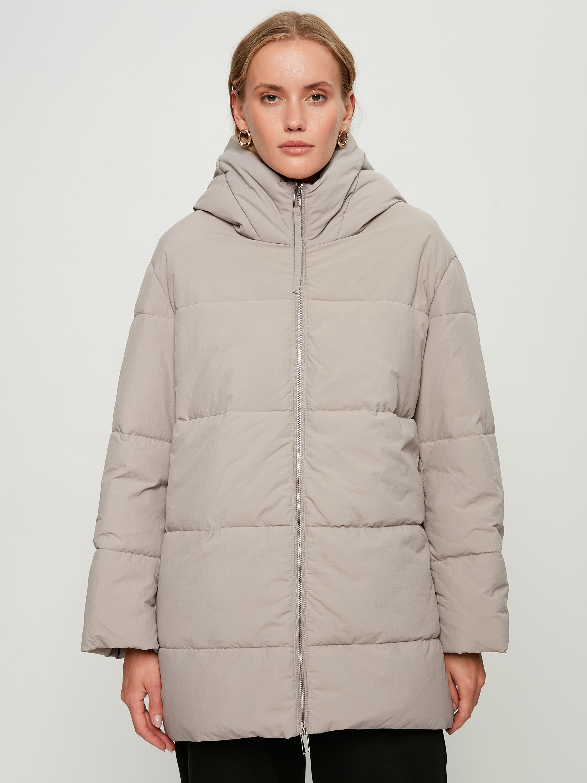 

Куртка женская ZARINA 2460421121-66 бежевая L, 2460421121-66