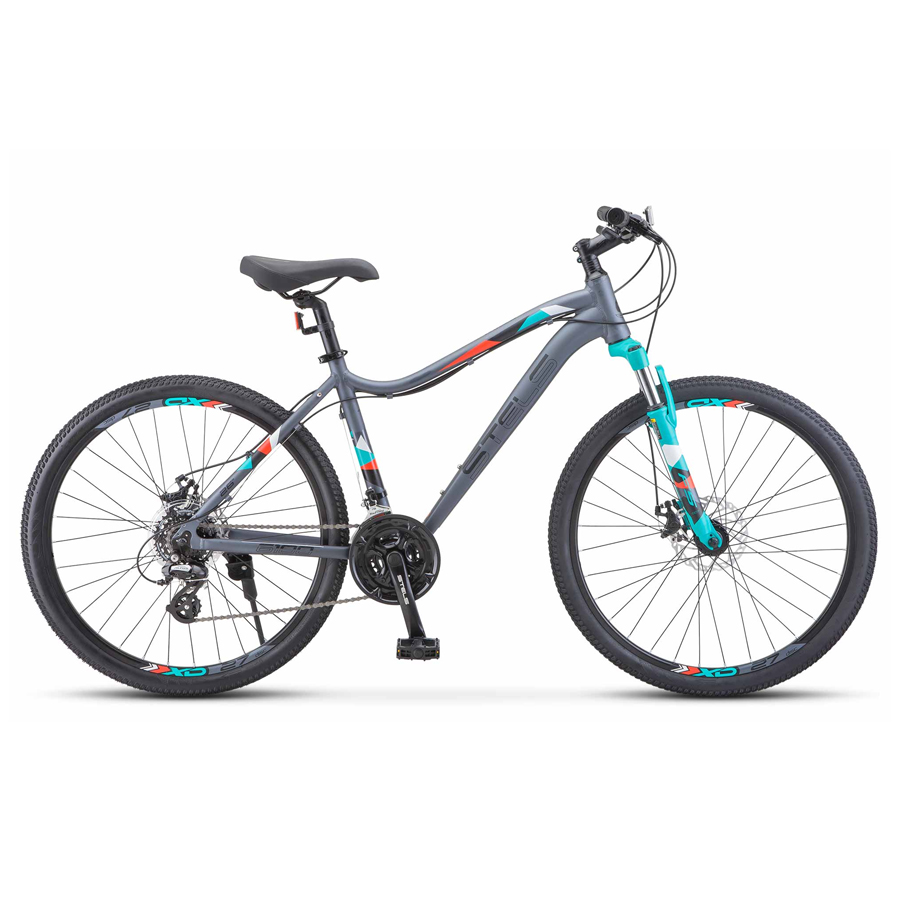 

Велосипед горный Stels 26" Miss-6100 MD V030 синий серый
