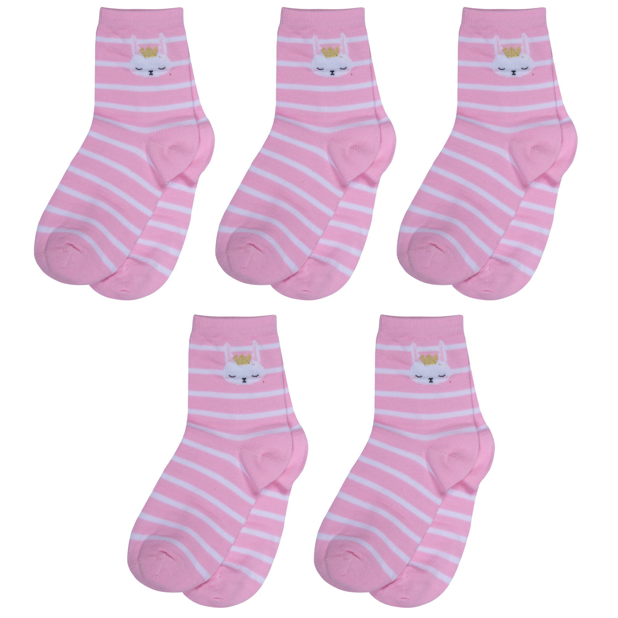 

Носки детские Rusocks 5-Д3-13055 цв. розовый; белый р. 18-20, 5-Д3-13055