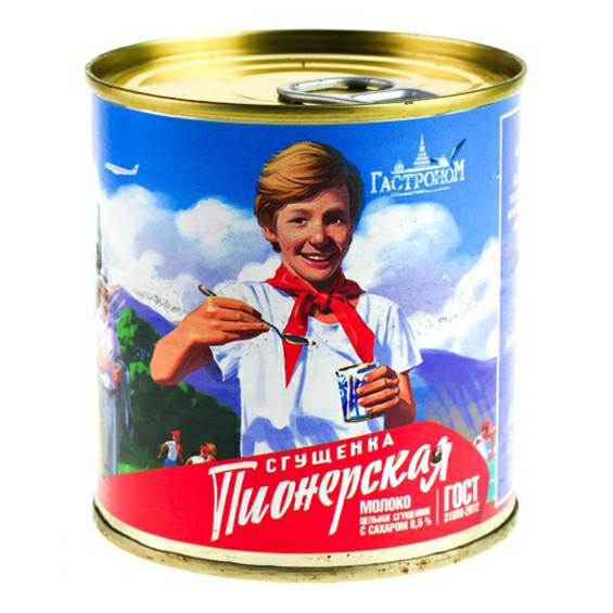 

Сгущенное молоко Пионерская молоко цельное сгущенное с сахаром 8,5% 380 г