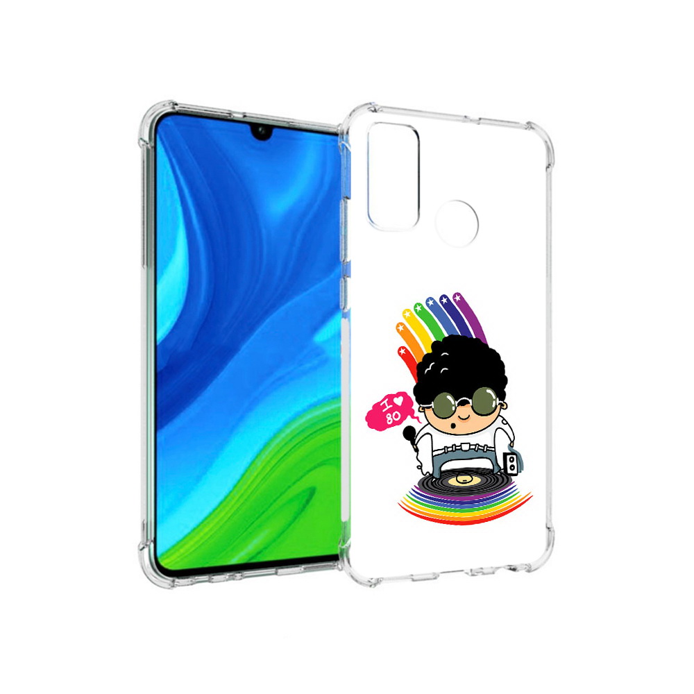 

Чехол MyPads Tocco для Huawei P Smart (2020) Я люблю 80-е, Прозрачный, Tocco
