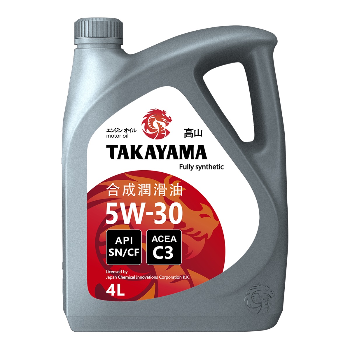 Моторное масло TAKAYAMA синтетическое SAE 5W30 API SN/CF ACEA C3 4л