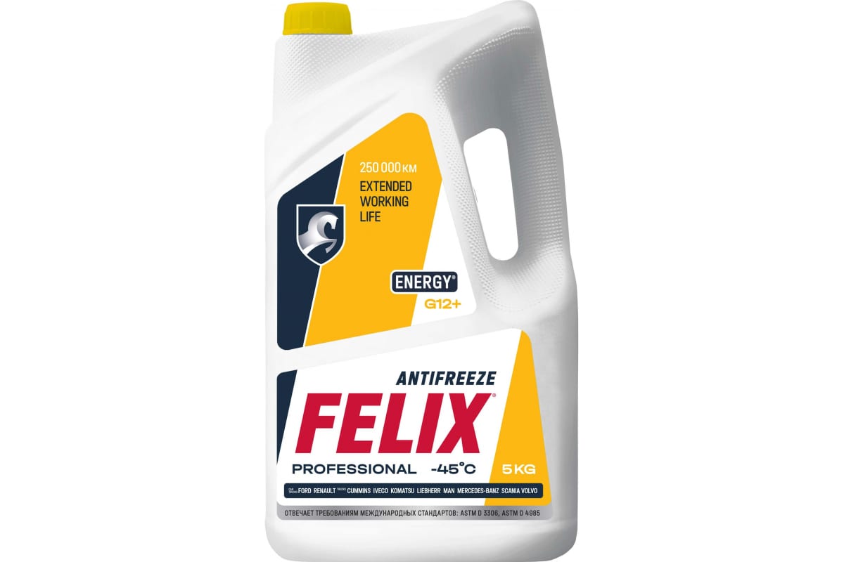 

Антифриз FELIX ENERGY-45 5 кг, желтый 430206027
