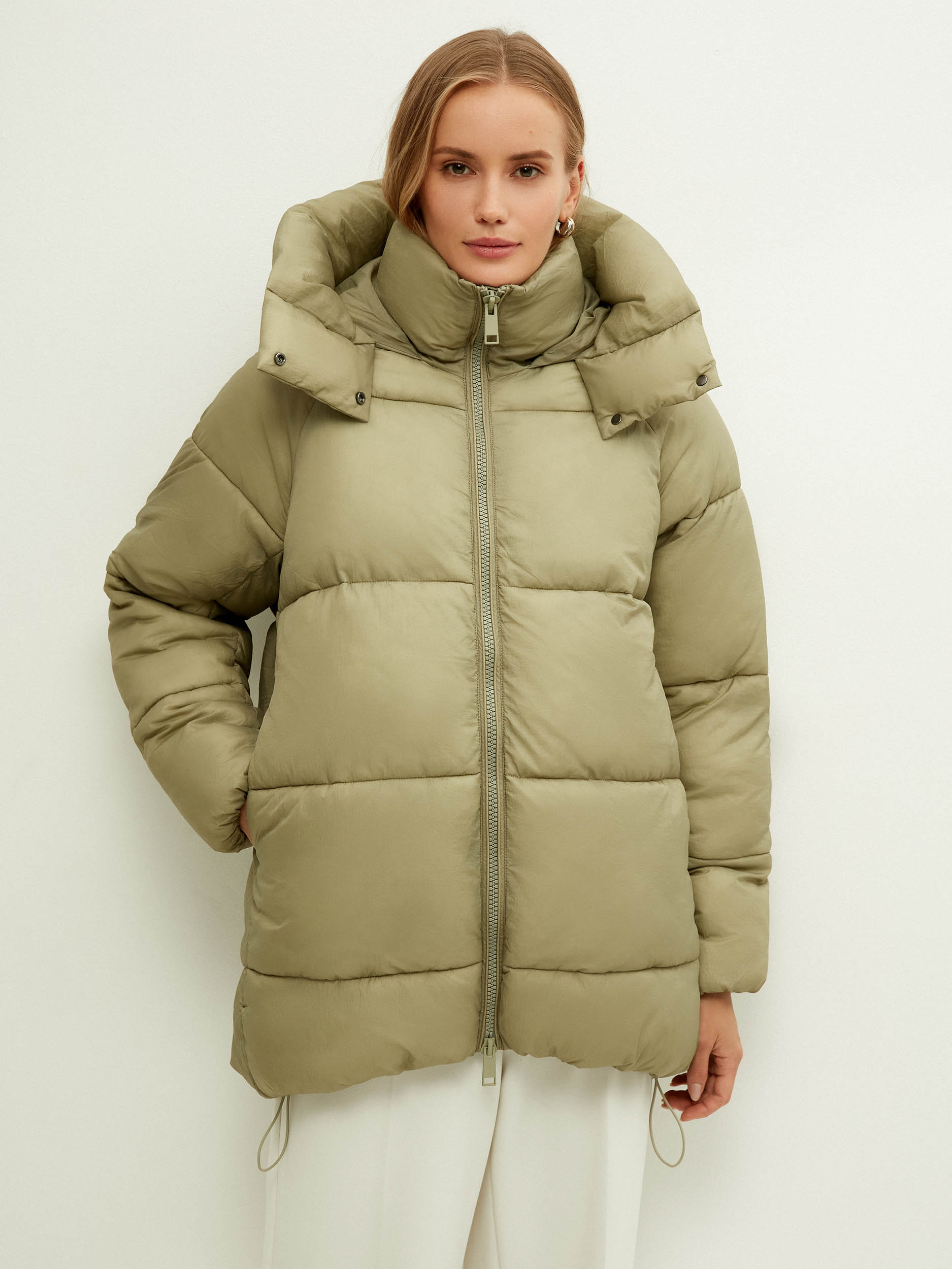

Куртка женская ZARINA 2460402102-13 хаки XS, 2460402102-13