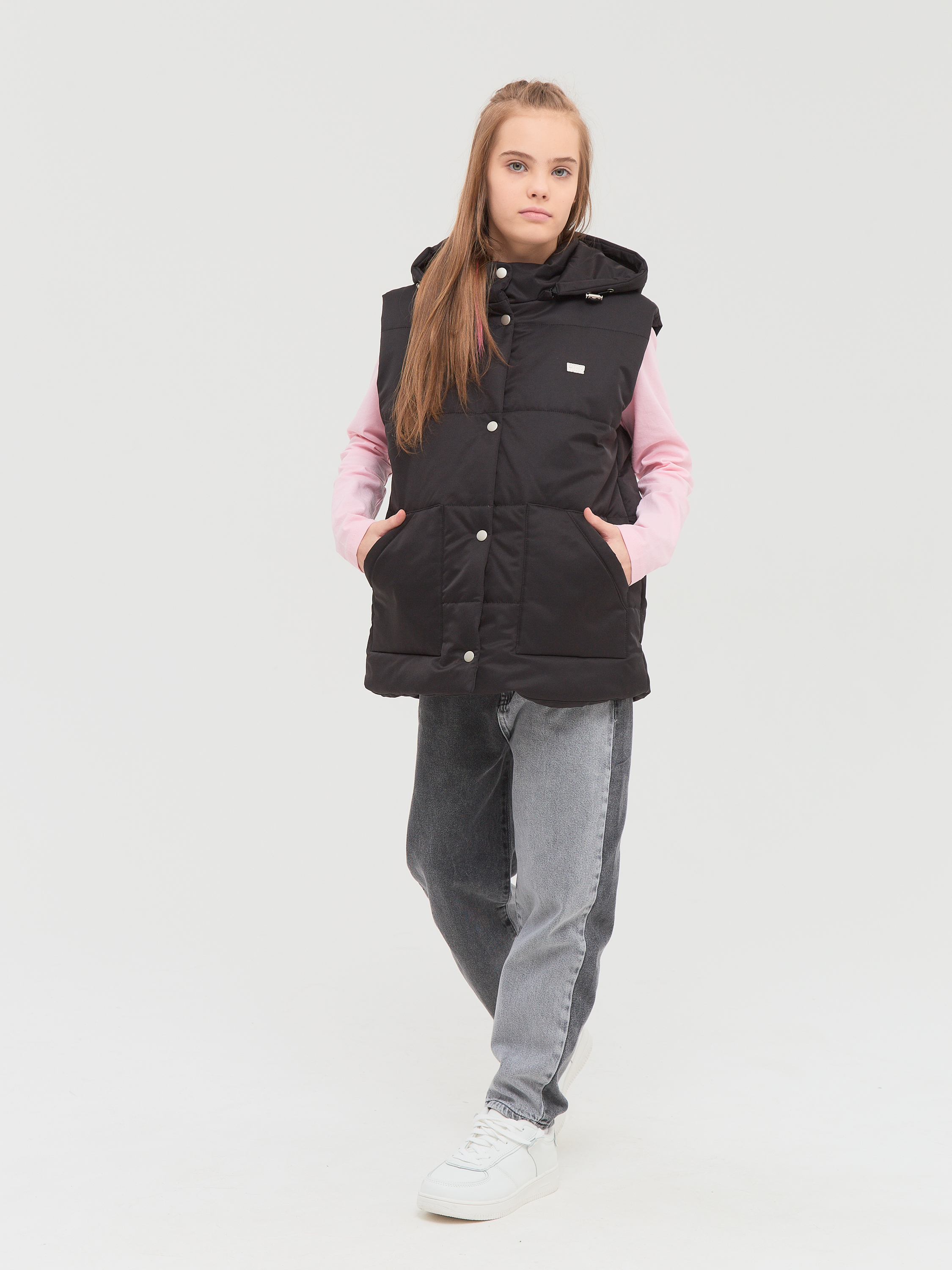 

Жилет детский WBR 67-033, черный, 170, 67-033