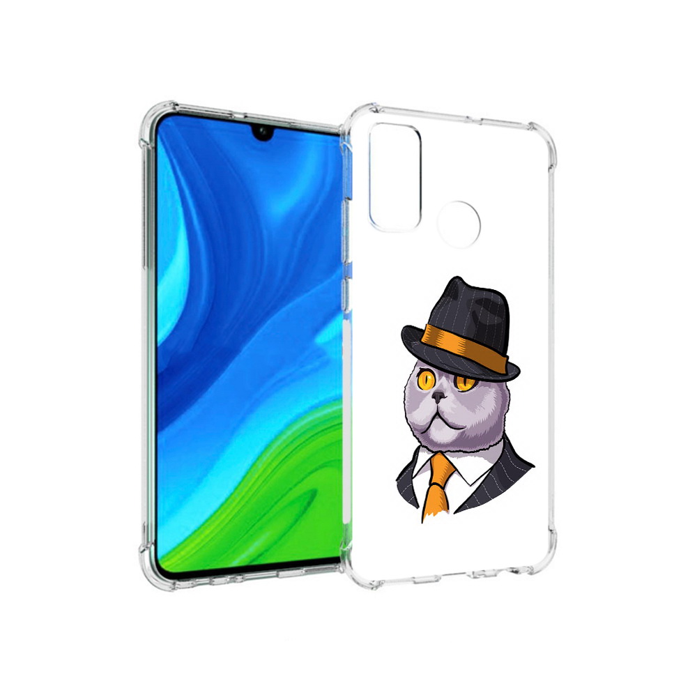 

Чехол MyPads Tocco для Huawei P Smart (2020) британец, Прозрачный, Tocco