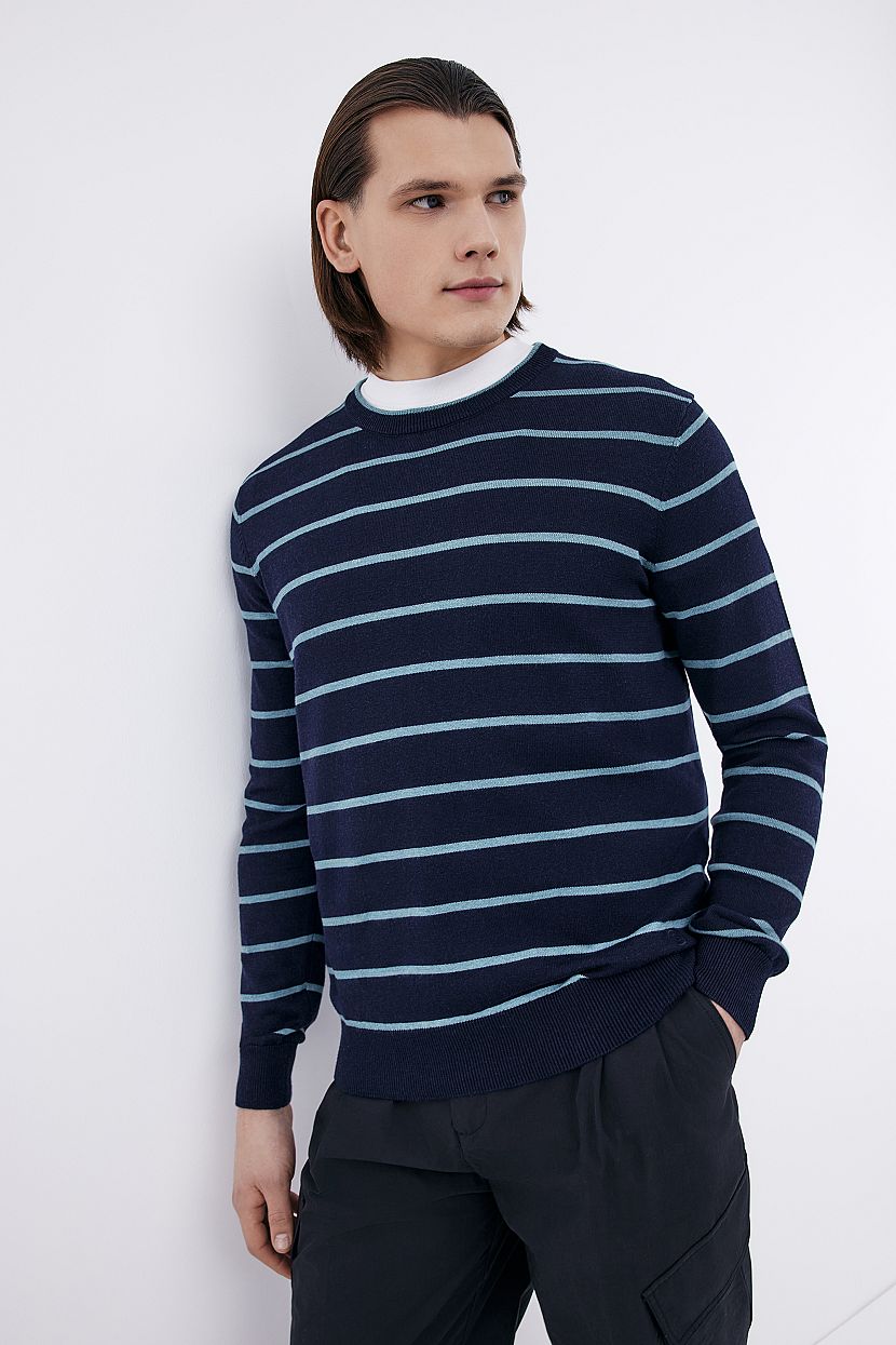 

Джемпер мужской Baon B6324201 синий 2XL, B6324201