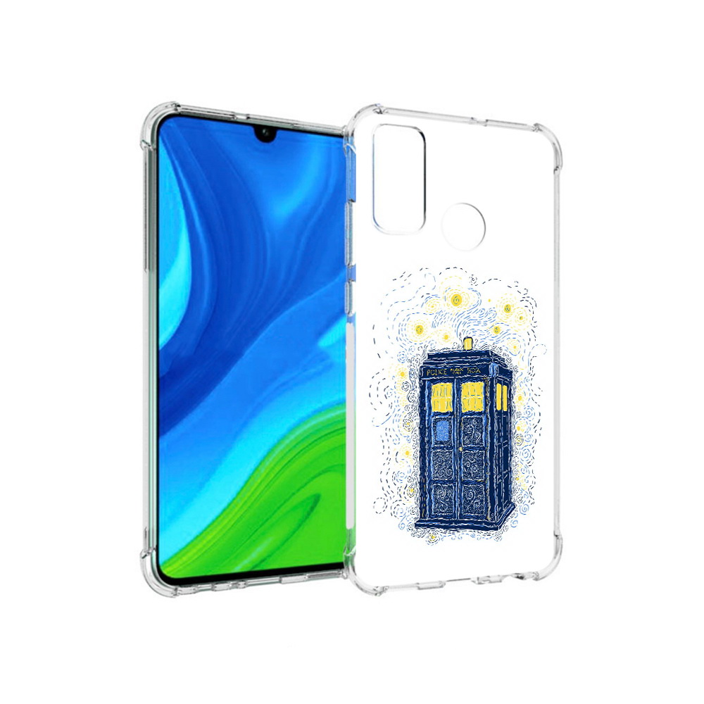 Чехол MyPads Tocco для Huawei P Smart (2020) будка рисунок