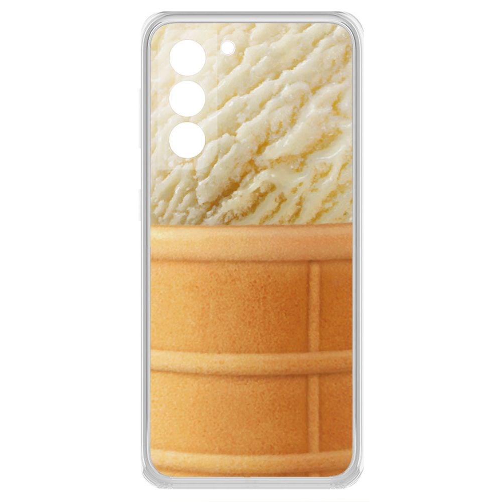 

Чехол-накладка Krutoff Clear Case Пломбир для Samsung Galaxy S21+ (G996)