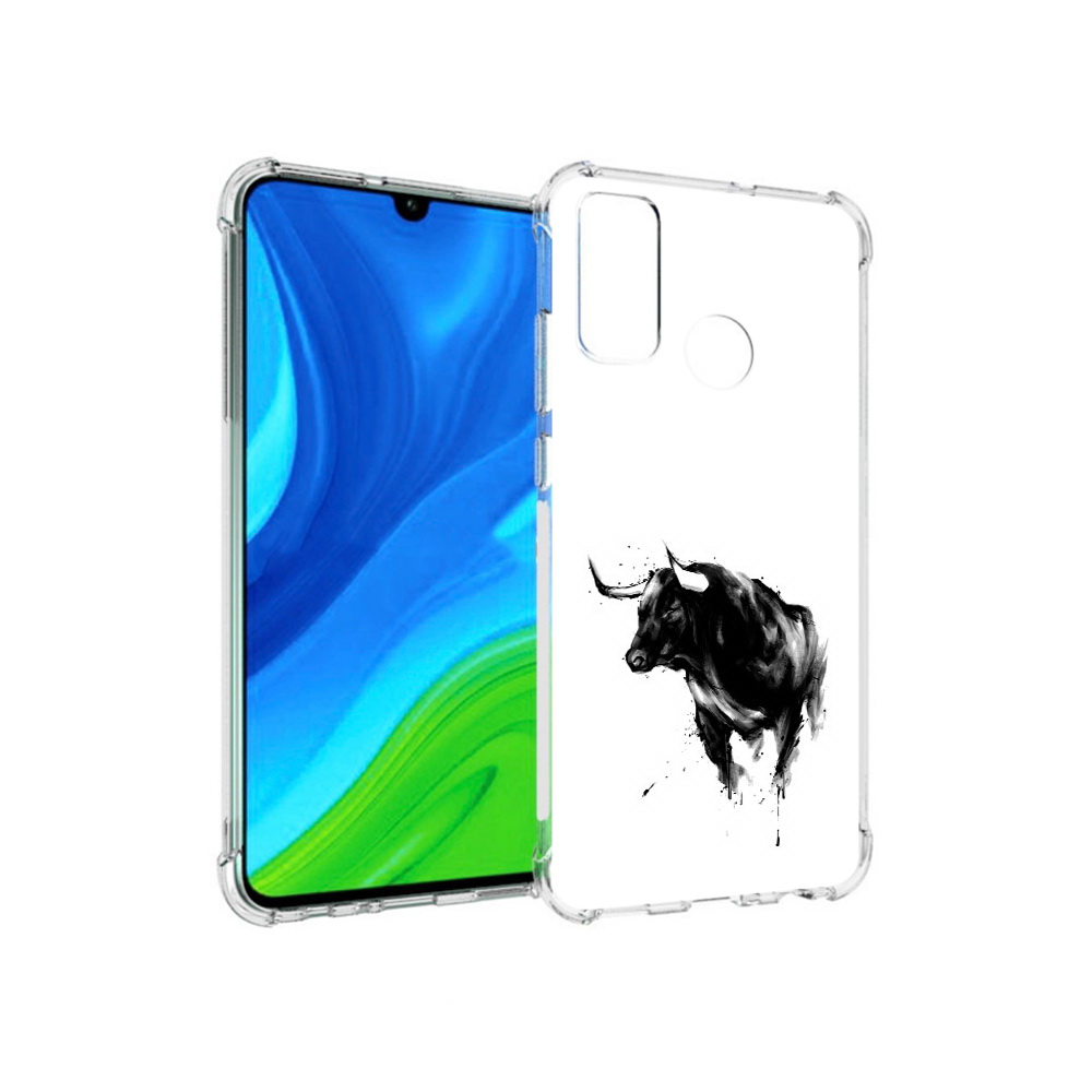

Чехол MyPads Tocco для Huawei P Smart (2020) бык, Прозрачный, Tocco