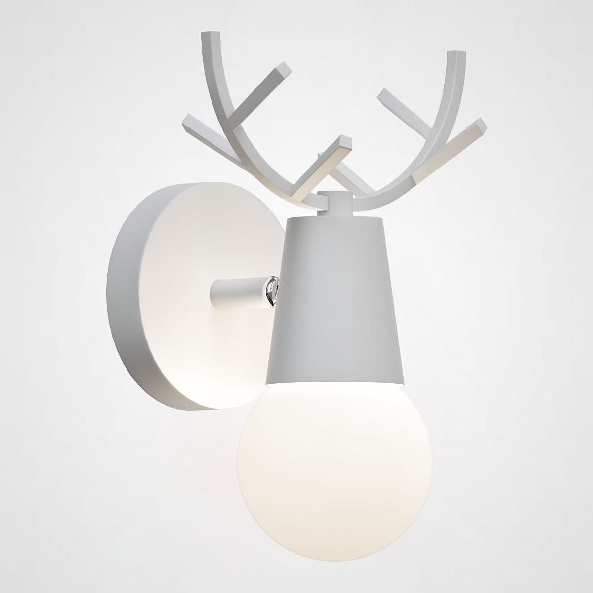 

Бра ImperiumLoft с рожками DEER A White