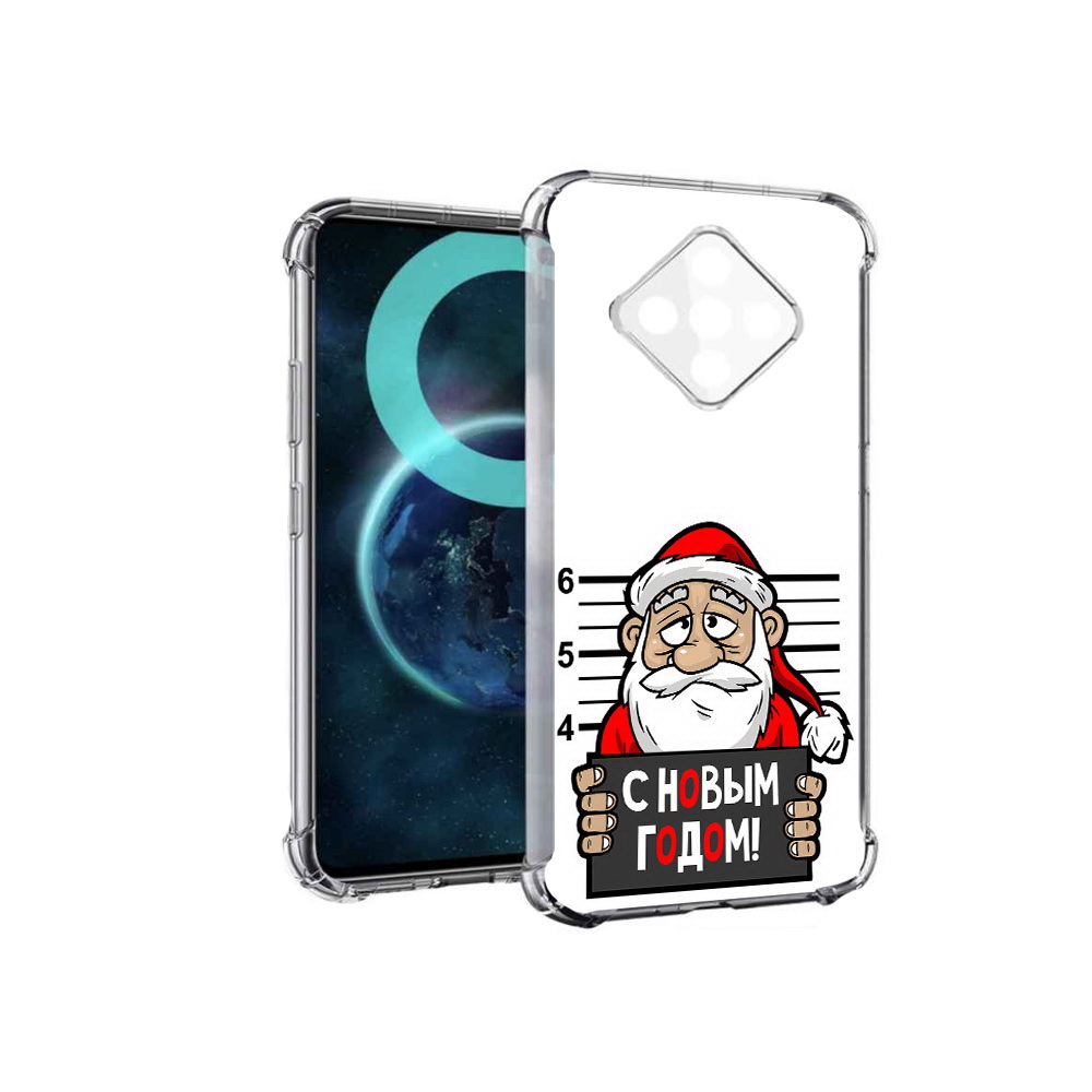 

Чехол MyPads ДМ с новым годом заключенный для Infinix Zero 8, Прозрачный, Tocco