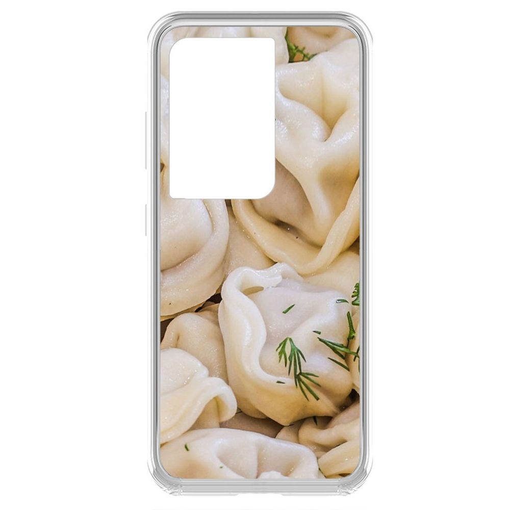

Чехол-накладка Krutoff Clear Case Пельмешки для Samsung Galaxy S21 Ultra (G998)