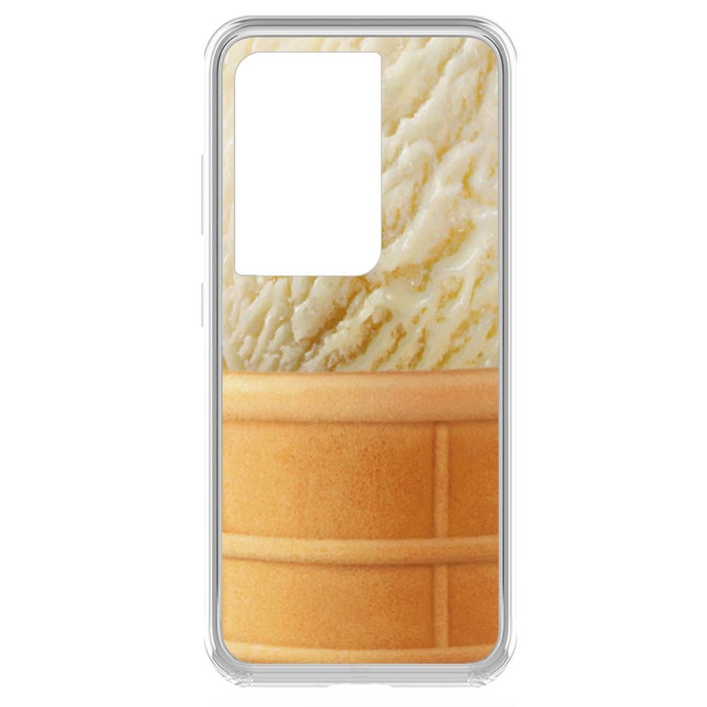 

Чехол-накладка Krutoff Clear Case Пломбир для Samsung Galaxy S21 Ultra (G998)