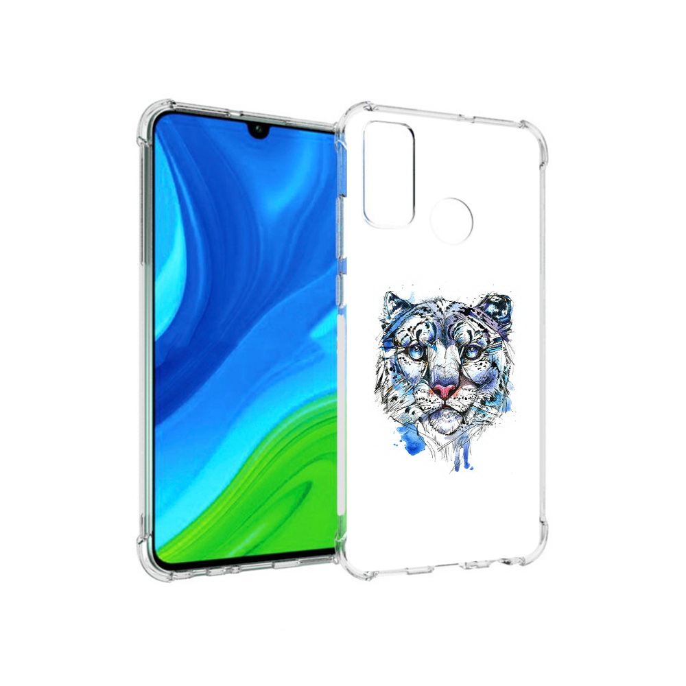 Чехол MyPads Tocco для Huawei P Smart (2020) водяной тигр