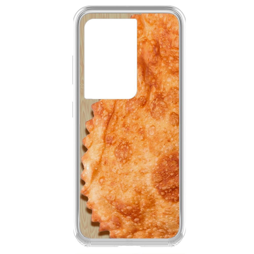 

Чехол-накладка Krutoff Clear Case Чебурек для Samsung Galaxy S21 Ultra (G998)