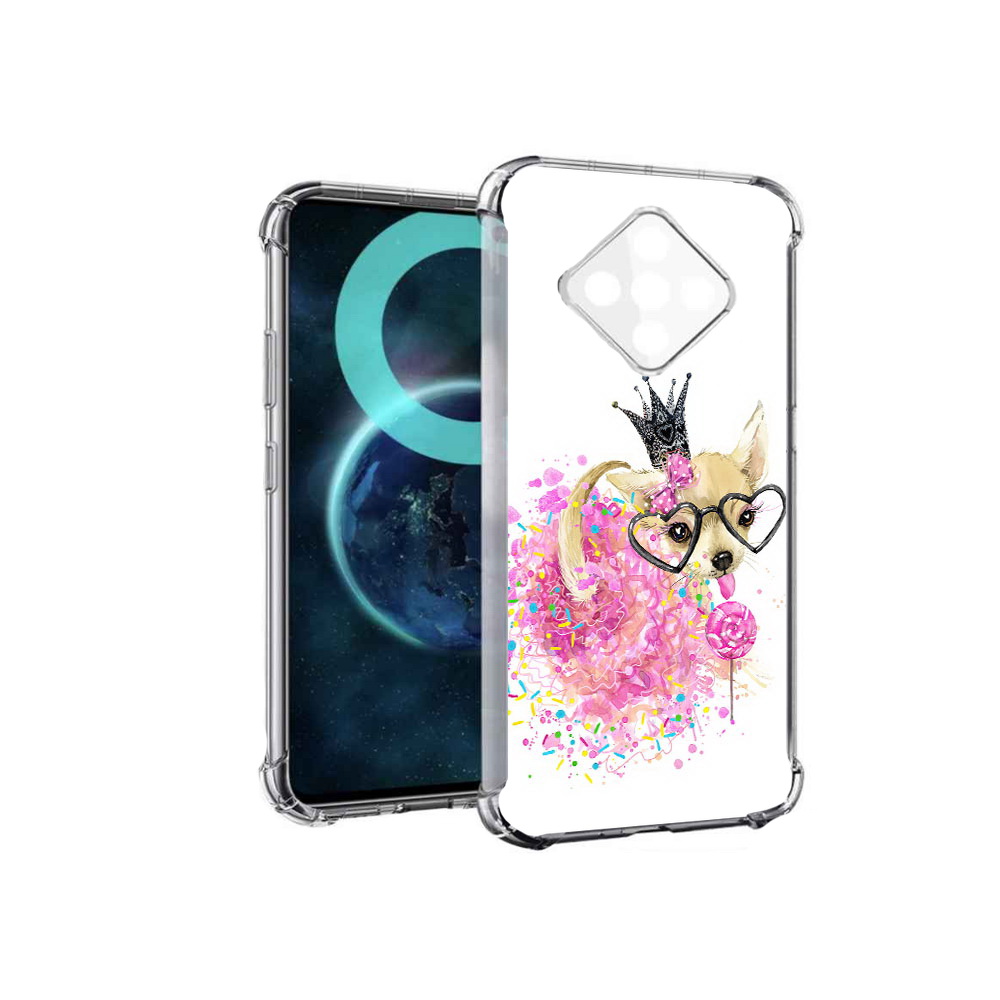 

Чехол MyPads сладкая принцесса для Infinix Zero 8, Прозрачный, Tocco