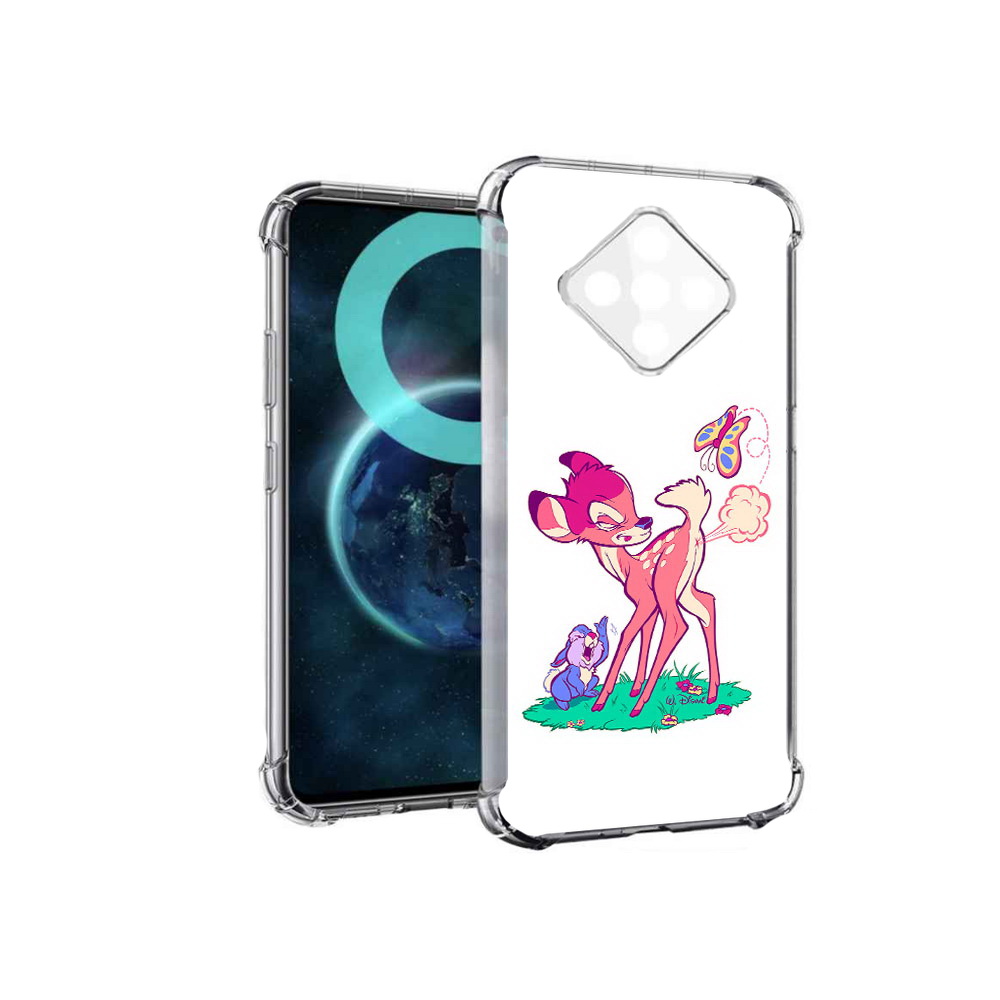 

Чехол MyPads смешной олененок для Infinix Zero 8, Прозрачный, Tocco