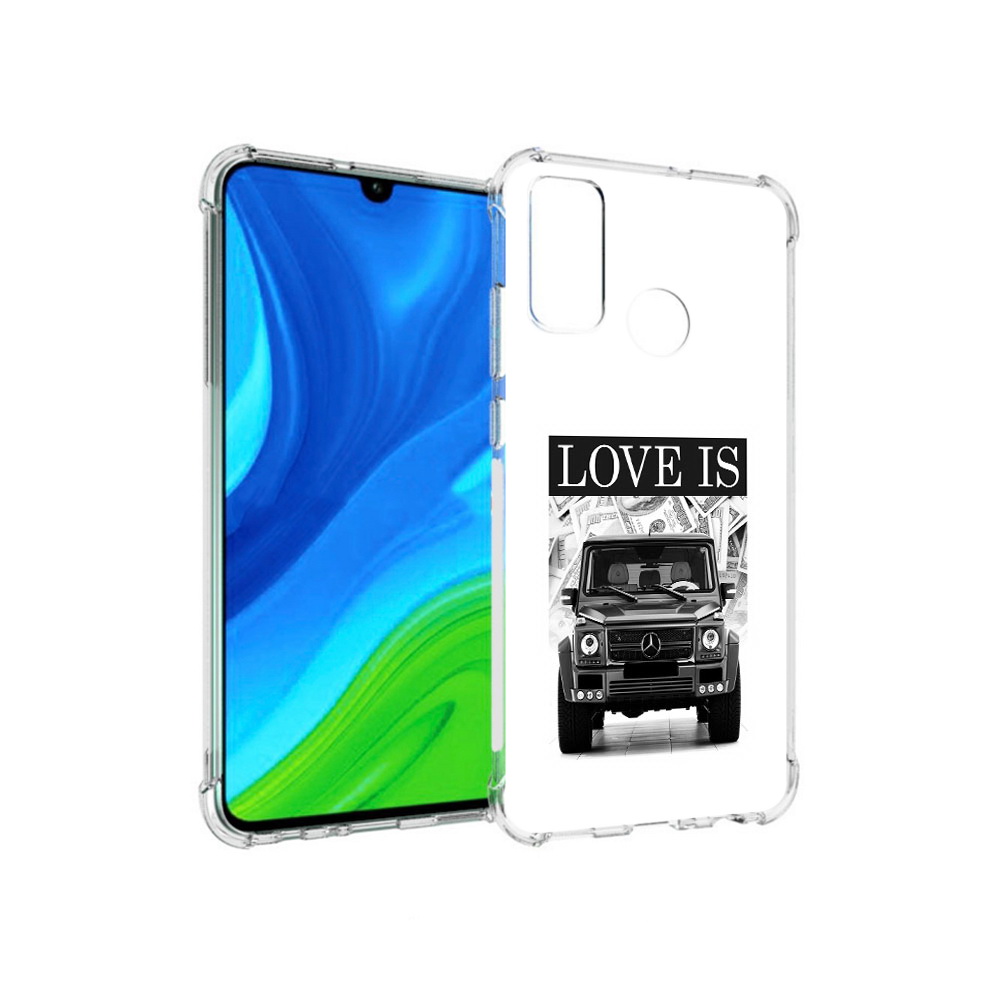 

Чехол MyPads Tocco для Huawei P Smart (2020) гелик, Прозрачный, Tocco
