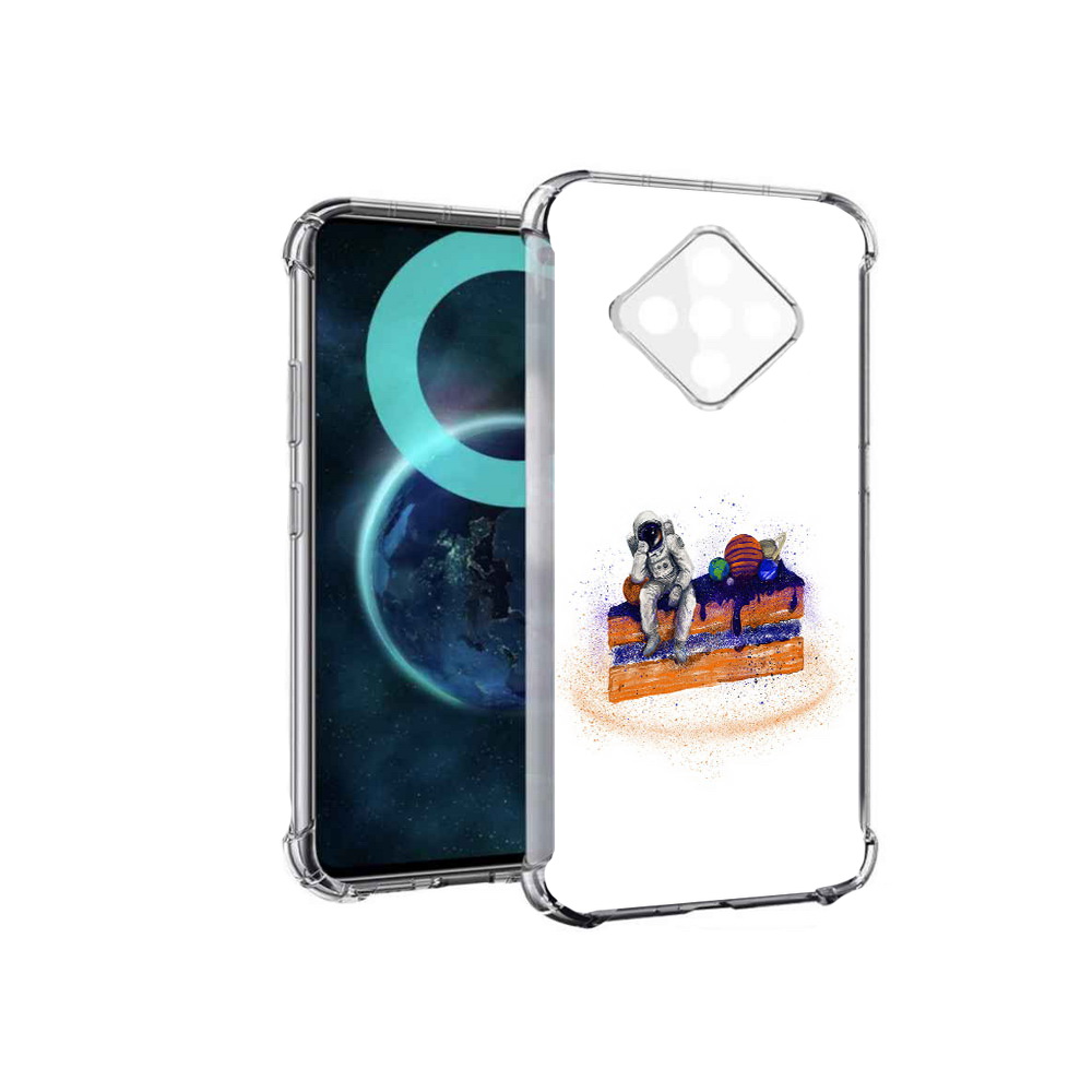 

Чехол MyPads торт с планетами для Infinix Zero 8, Прозрачный, Tocco