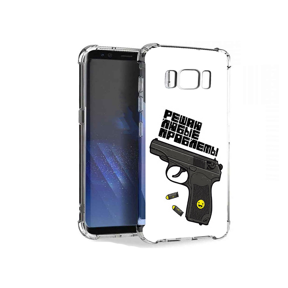 

Чехол MyPads Tocco для Samsung Galaxy S8+ пистолет против проблем, Tocco