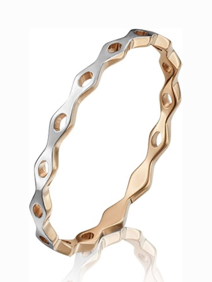 

Кольцо из красного золота р. 18 PLATINA jewelry 01-4770-10-000-1110-01, 01-4770-10-000-1110-01