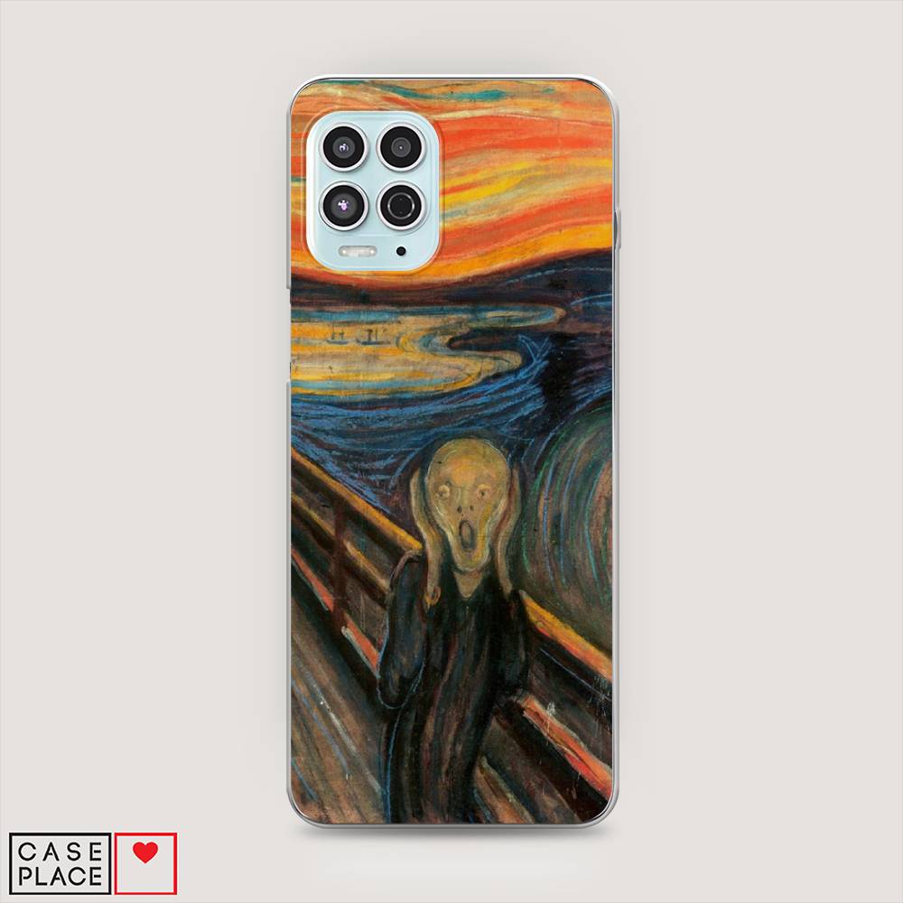 

Чехол Awog на Motorola Moto G100 "Крик", Разноцветный, 241650-9