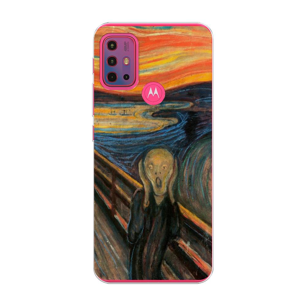 

Чехол Awog на Lenovo K13 Note/Motorola Moto G10/G20/G30 "Крик", Разноцветный, 242250-9