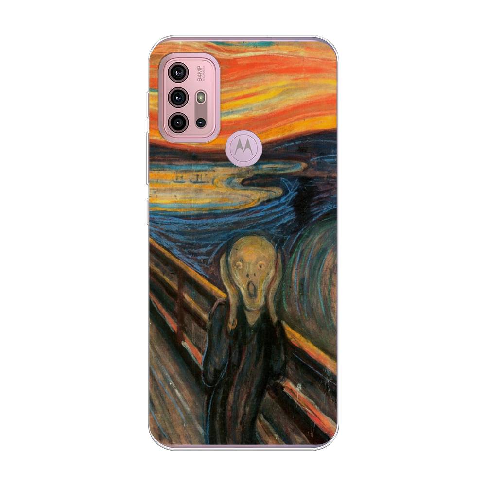 

Чехол Awog на Lenovo K13 Note/Motorola Moto G10/G20/G30 "Крик", Разноцветный, 242350-9