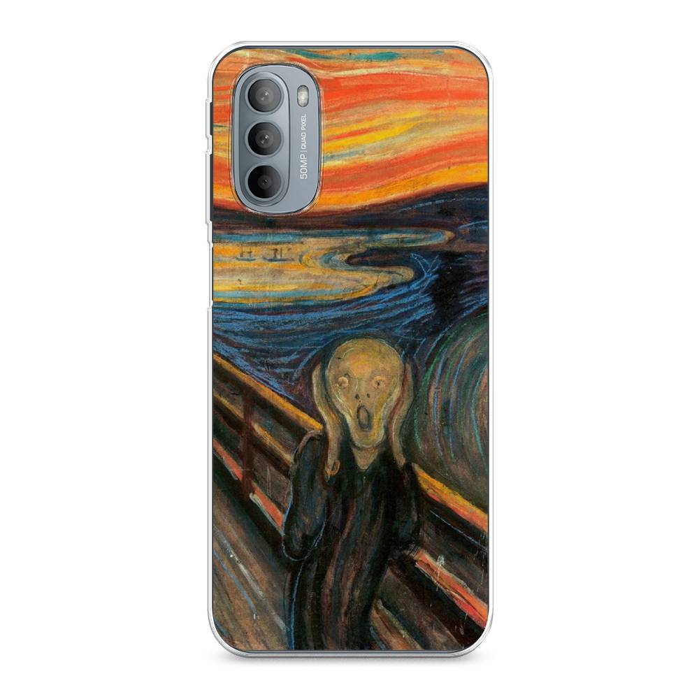 

Чехол Awog на Motorola Moto G31/G41 "Крик", Разноцветный, 241850-9