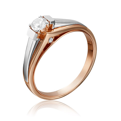 

Кольцо из золота с бриллиантом р. 16 PLATINA jewelry 01-5184-00-101-1111-30, 01-5184-00-101-1111-30