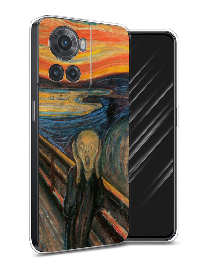 

Чехол Awog на OnePlus 10R / ВанПлас 10R "Крик", Разноцветный, 152950-9