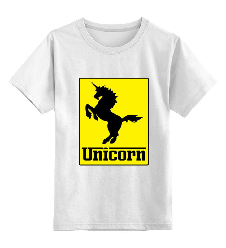 

Футболка детская Printio Unicorn x ferrari цв. белый р. 152, Unicorn x ferrari