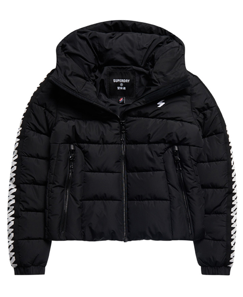 

Куртка женская Superdry W5011045A черная 14 UK, Черный, W5011045A