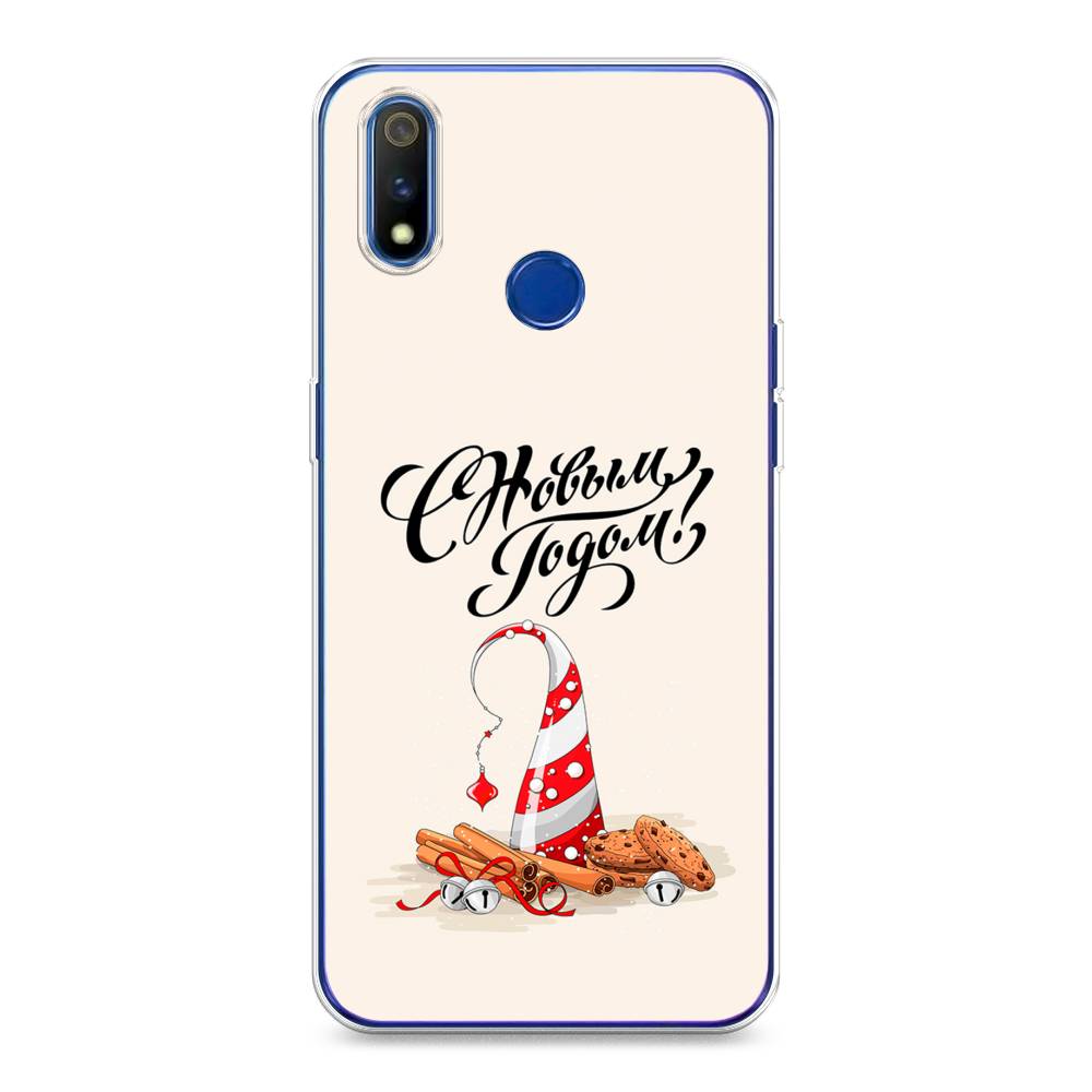 

Чехол на Realme 3 Pro "Подарки на Новый Год", Бежевый;красный;черный, 251250-5